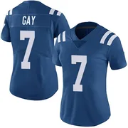 Royal Women's Matt Gay Indianapolis Colts Limited Team Color Vapor Untouchable Jersey