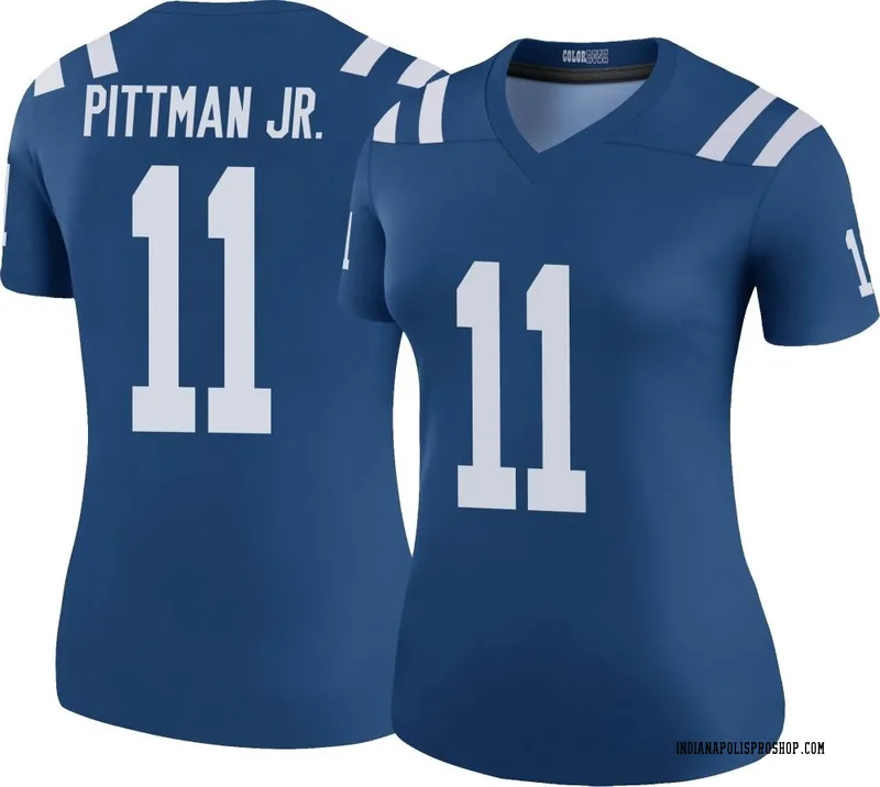 2020-22 INDIANAPOLIS COLTS PITTMAN JR. #11 NIKE GAME JERSEY (HOME