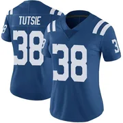 Royal Women's Michael Tutsie Indianapolis Colts Limited Color Rush Vapor Untouchable Jersey