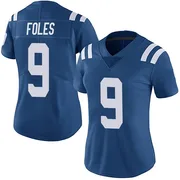 Royal Women's Nick Foles Indianapolis Colts Limited Team Color Vapor Untouchable Jersey