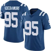 Royal Youth Adetomiwa Adebawore Indianapolis Colts Limited Team Color Vapor Untouchable Jersey