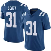 Royal Youth Daniel Scott Indianapolis Colts Limited Team Color Vapor Untouchable Jersey