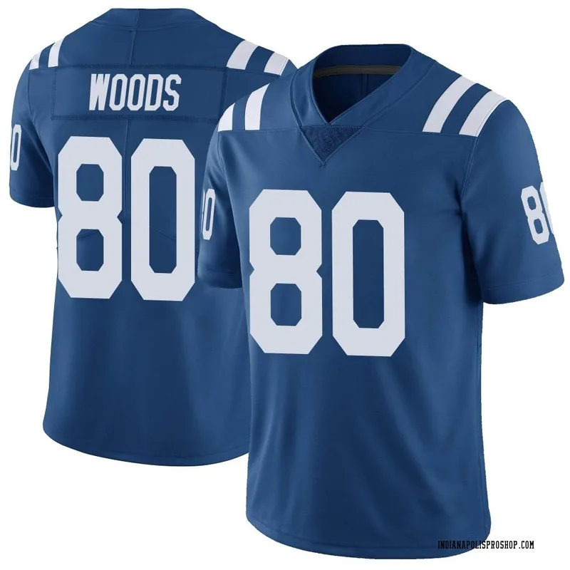 Royal Youth Jelani Woods Indianapolis Colts Limited Color Rush Vapor Untouchable Jersey