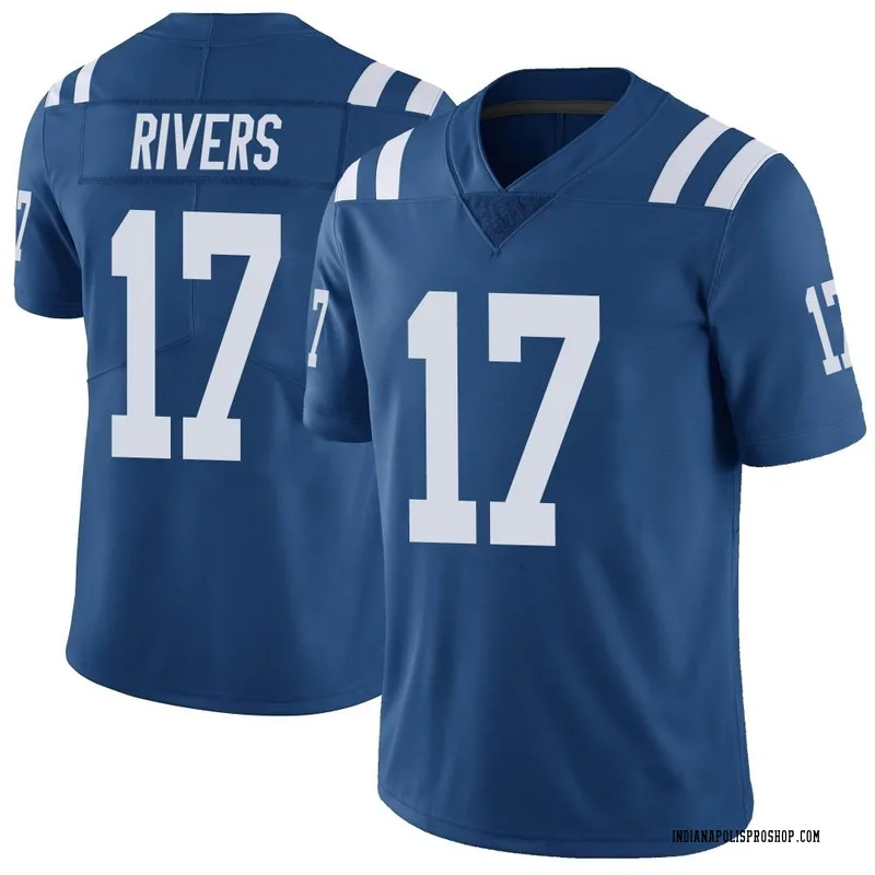 Royal Youth Philip Rivers Indianapolis Colts Limited Color Rush Vapor Untouchable Jersey