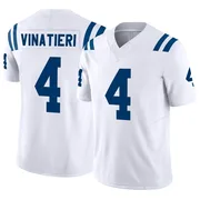 White Men's Adam Vinatieri Indianapolis Colts Limited Vapor F.U.S.E. Jersey