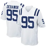 White Men's Adetomiwa Adebawore Indianapolis Colts Game Jersey