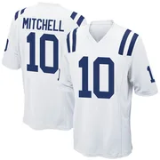 White Men's Adonai Mitchell Indianapolis Colts Game Jersey