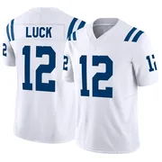 White Men's Andrew Luck Indianapolis Colts Limited Vapor F.U.S.E. Jersey