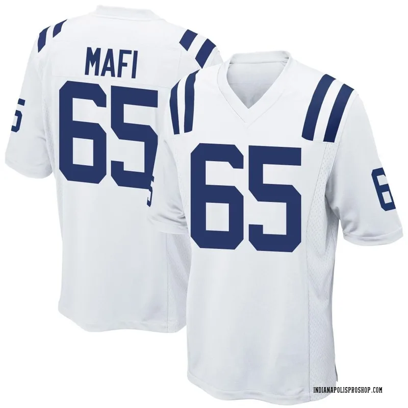 White Men's Atonio Mafi Indianapolis Colts Game Jersey