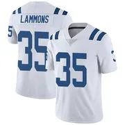 White Men's Chris Lammons Indianapolis Colts Limited Vapor Untouchable Jersey