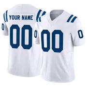 White Men's Custom Indianapolis Colts Limited Vapor F.U.S.E. Jersey