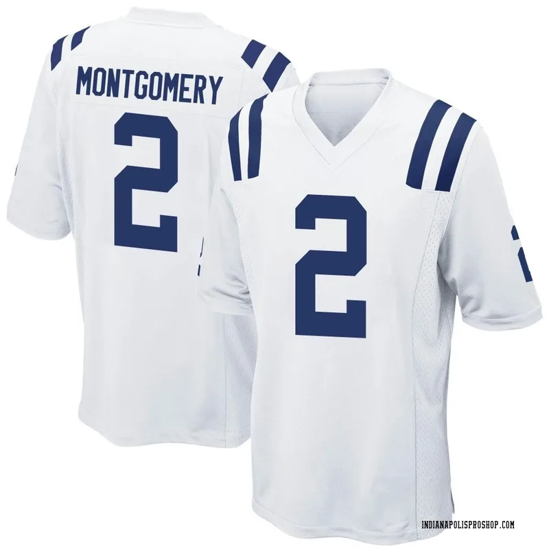 White Men's D.J. Montgomery Indianapolis Colts Game Jersey