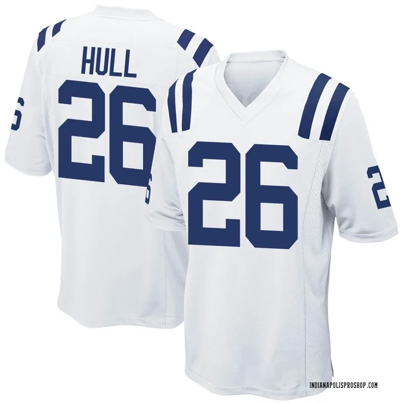 White Men's Evan Hull Indianapolis Colts Game Jersey