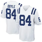 White Men's Jack Doyle Indianapolis Colts Game Jersey