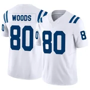 White Men's Jelani Woods Indianapolis Colts Limited Vapor F.U.S.E. Jersey