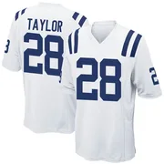 White Men's Jonathan Taylor Indianapolis Colts Game Jersey