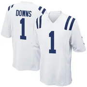 White Men's Josh Downs Indianapolis Colts Game Jersey