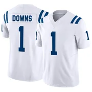 White Men's Josh Downs Indianapolis Colts Limited Vapor F.U.S.E. Jersey