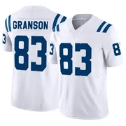 White Men's Kylen Granson Indianapolis Colts Limited Vapor F.U.S.E. Jersey