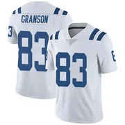 White Men's Kylen Granson Indianapolis Colts Limited Vapor Untouchable Jersey