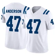 White Men's Liam Anderson Indianapolis Colts Limited Vapor F.U.S.E. Jersey