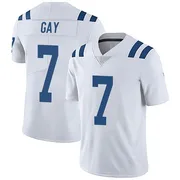 White Men's Matt Gay Indianapolis Colts Limited Vapor Untouchable Jersey