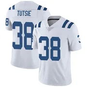 White Men's Michael Tutsie Indianapolis Colts Limited Vapor Untouchable Jersey