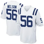 White Men's Quenton Nelson Indianapolis Colts Game Jersey