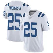 White Men's Rodney Thomas II Indianapolis Colts Limited Vapor Untouchable Jersey