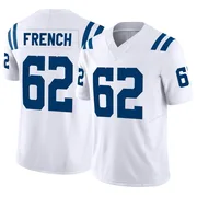 White Men's Wesley French Indianapolis Colts Limited Vapor F.U.S.E. Jersey