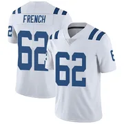 White Men's Wesley French Indianapolis Colts Limited Vapor Untouchable Jersey