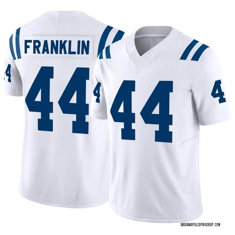 Men's Nike Zaire Franklin Royal Indianapolis Colts Game Jersey