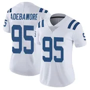 White Women's Adetomiwa Adebawore Indianapolis Colts Limited Vapor Untouchable Jersey