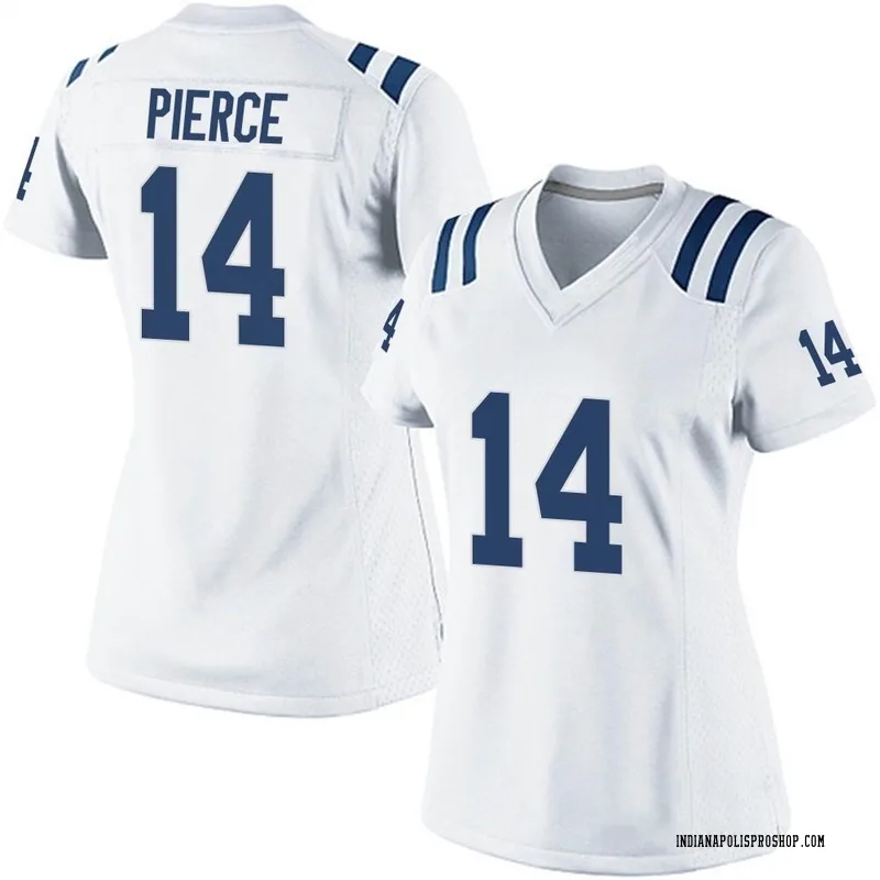 Men's Nike Alec Pierce White Indianapolis Colts Away Game Player Jersey Size: Large