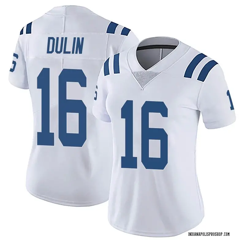 White Women's Ashton Dulin Indianapolis Colts Limited Vapor