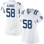 White Women's Austin Ajiake Indianapolis Colts Game Jersey