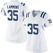 White Women's Chris Lammons Indianapolis Colts Game Jersey