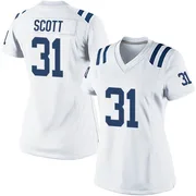 White Women's Daniel Scott Indianapolis Colts Game Jersey