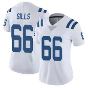 White Women's Josh Sills Indianapolis Colts Limited Vapor Untouchable Jersey