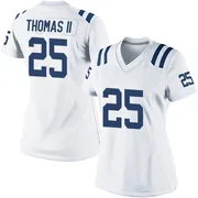 White Women's Rodney Thomas II Indianapolis Colts Game Jersey