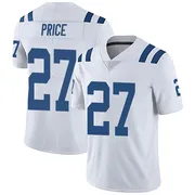 White Youth D'vonte Price Indianapolis Colts Limited Vapor Untouchable Jersey