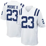 White Youth Kenny Moore II Indianapolis Colts Game Jersey