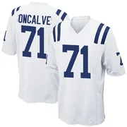 White Youth Matt Goncalves Indianapolis Colts Game Jersey