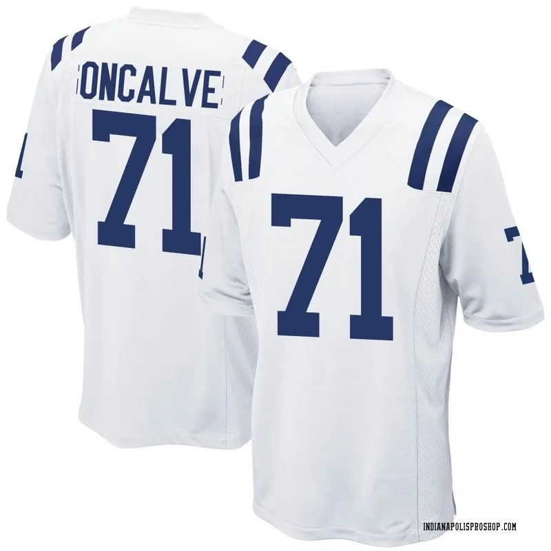 White Youth Matt Goncalves Indianapolis Colts Game Jersey