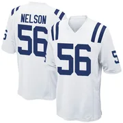 White Youth Quenton Nelson Indianapolis Colts Game Jersey